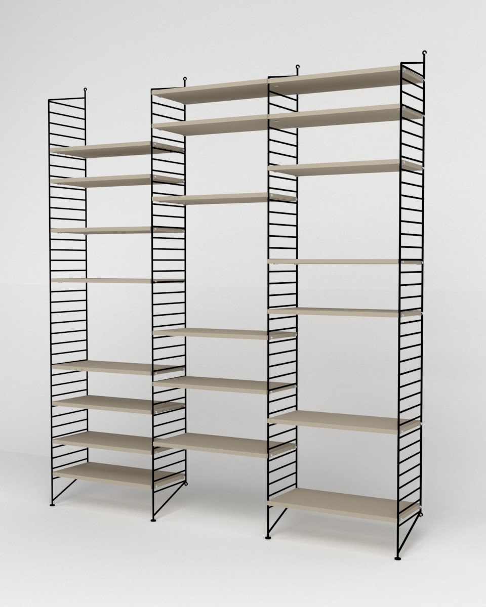 ספריית מדפים נורדית - Idana Furniture