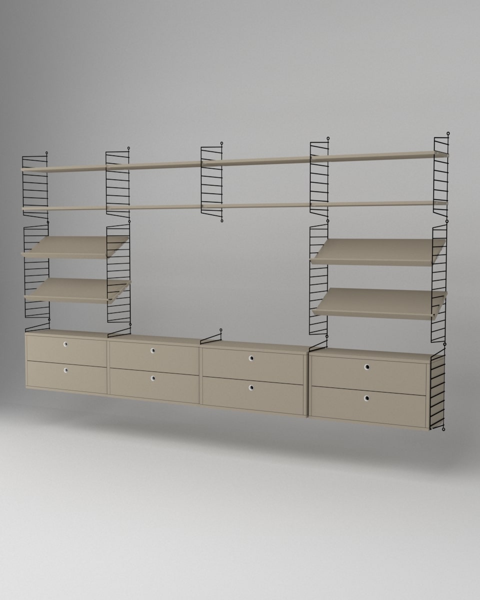 מזנון טלויזיה תלוי גדול - Idana Furniture