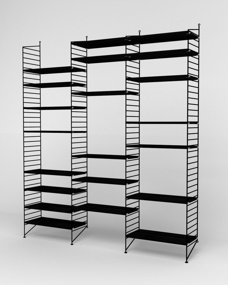 ספריית מדפים נורדית - Idana Furniture