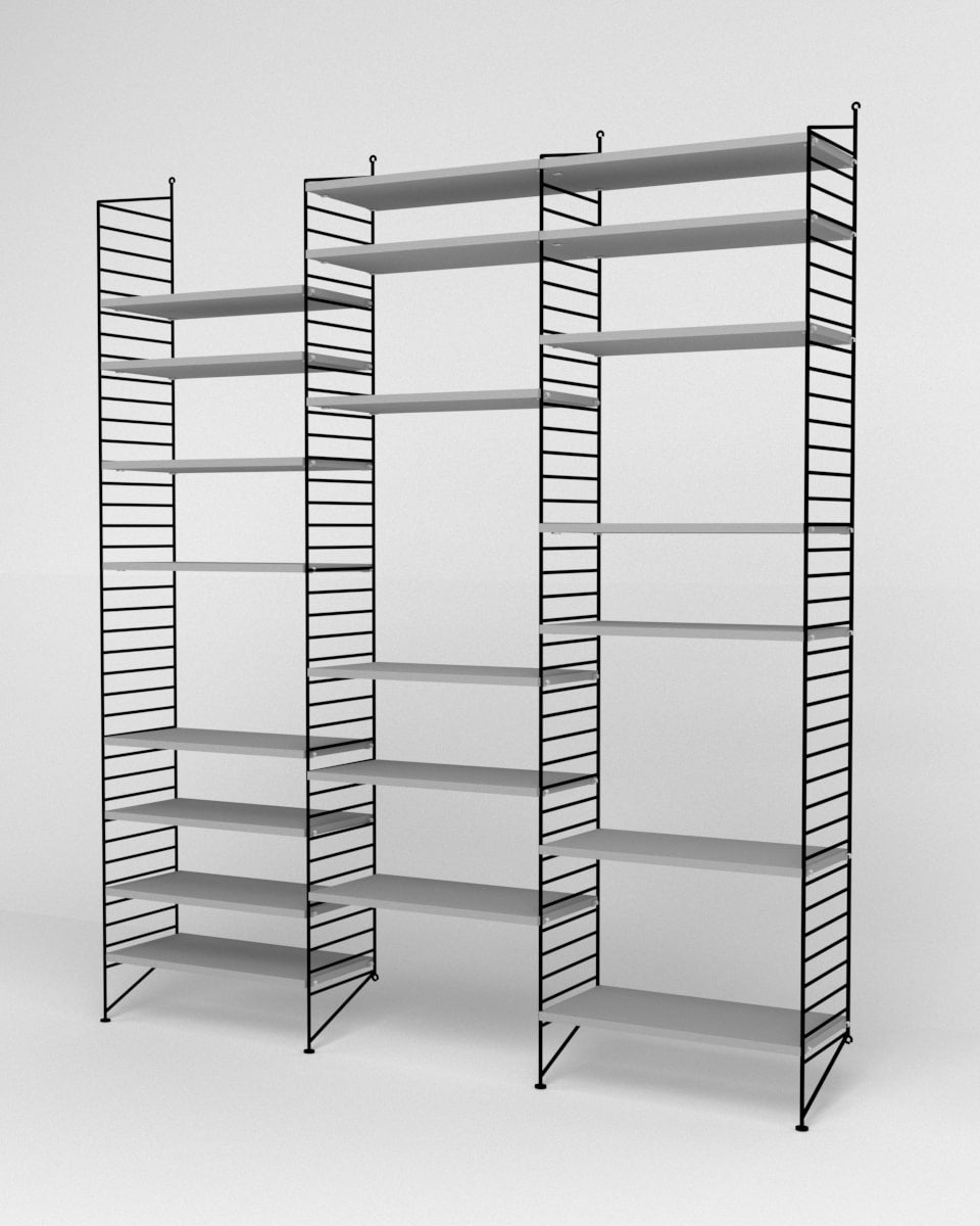 ספריית מדפים נורדית - Idana Furniture