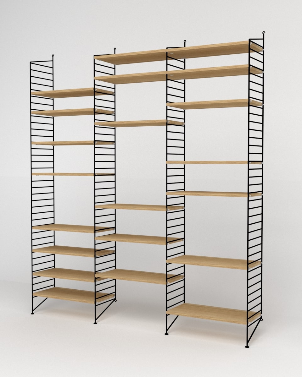 ספריית מדפים נורדית - Idana Furniture