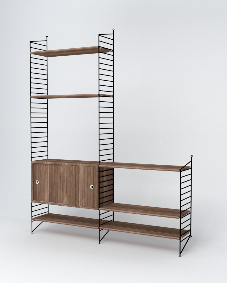 ספריית מדפים מעוצבת - Idana Furniture