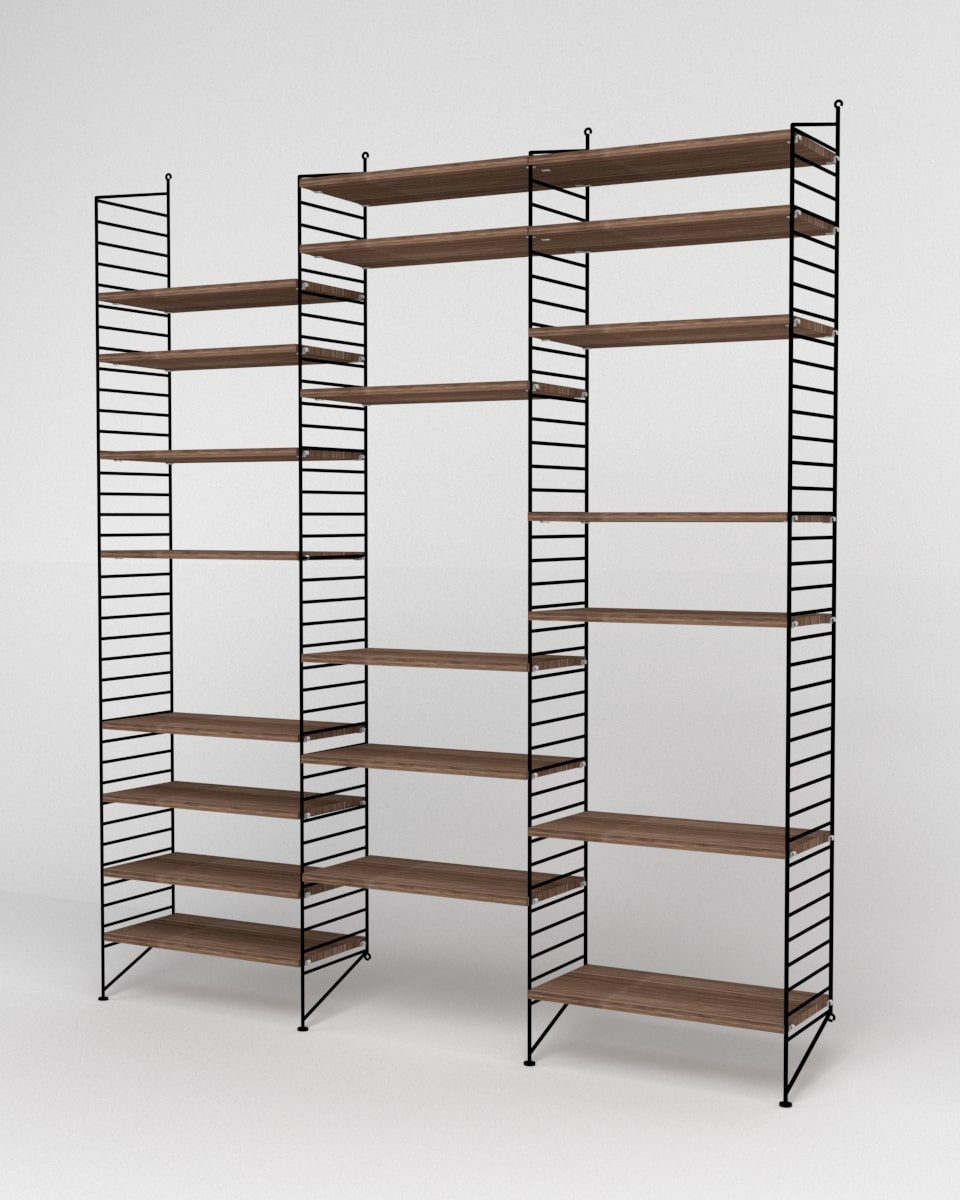 ספריית מדפים נורדית - Idana Furniture