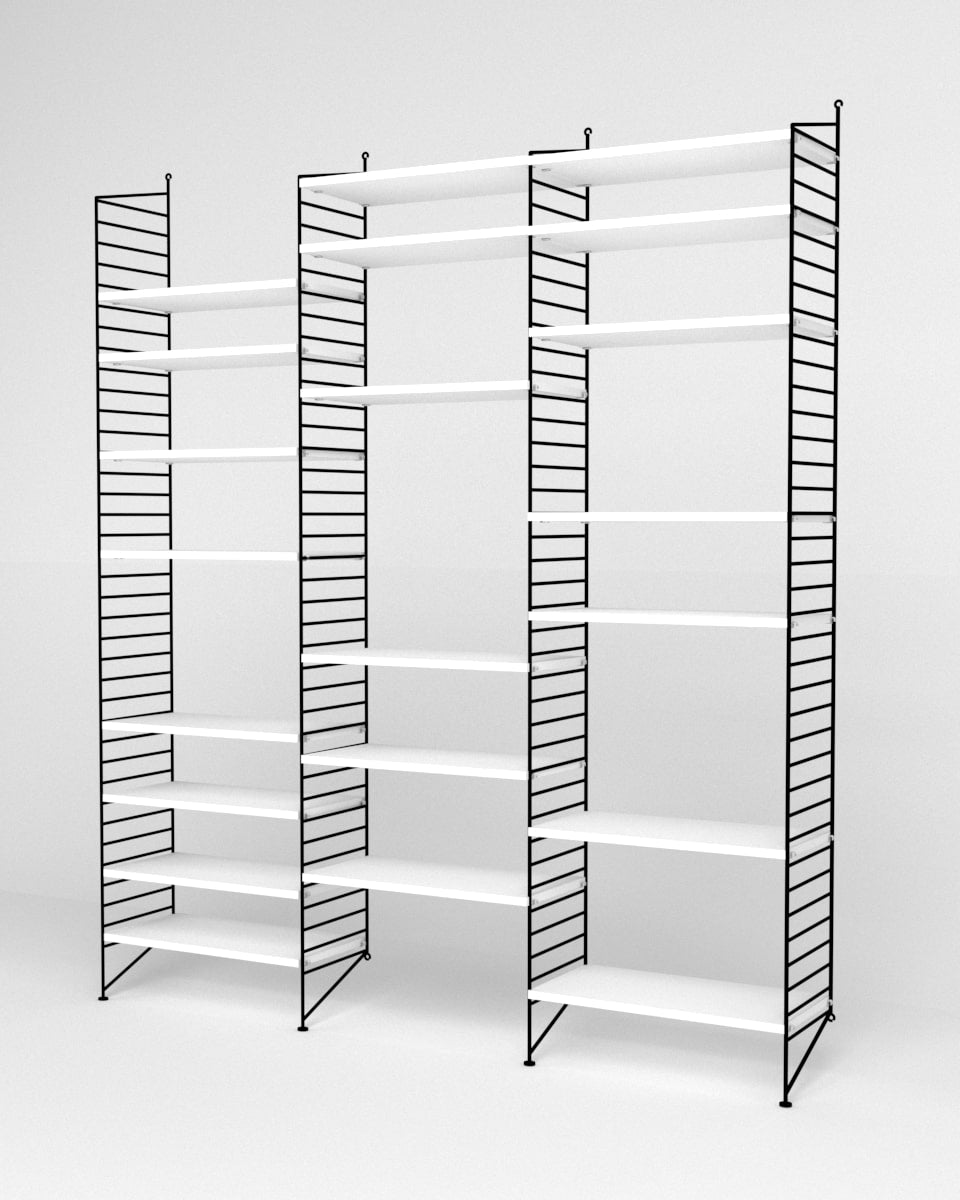 ספריית מדפים נורדית - Idana Furniture