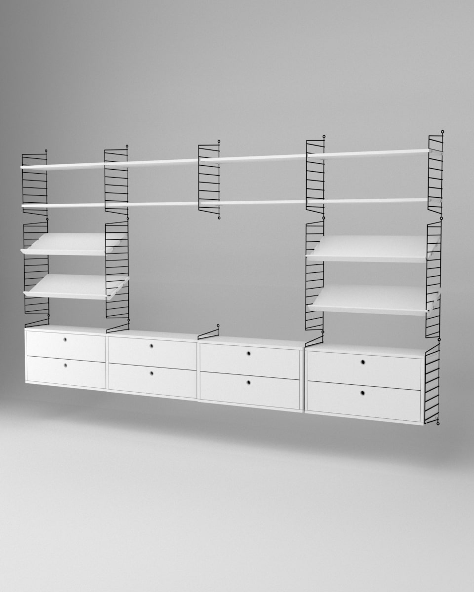 מזנון טלויזיה תלוי גדול - Idana Furniture