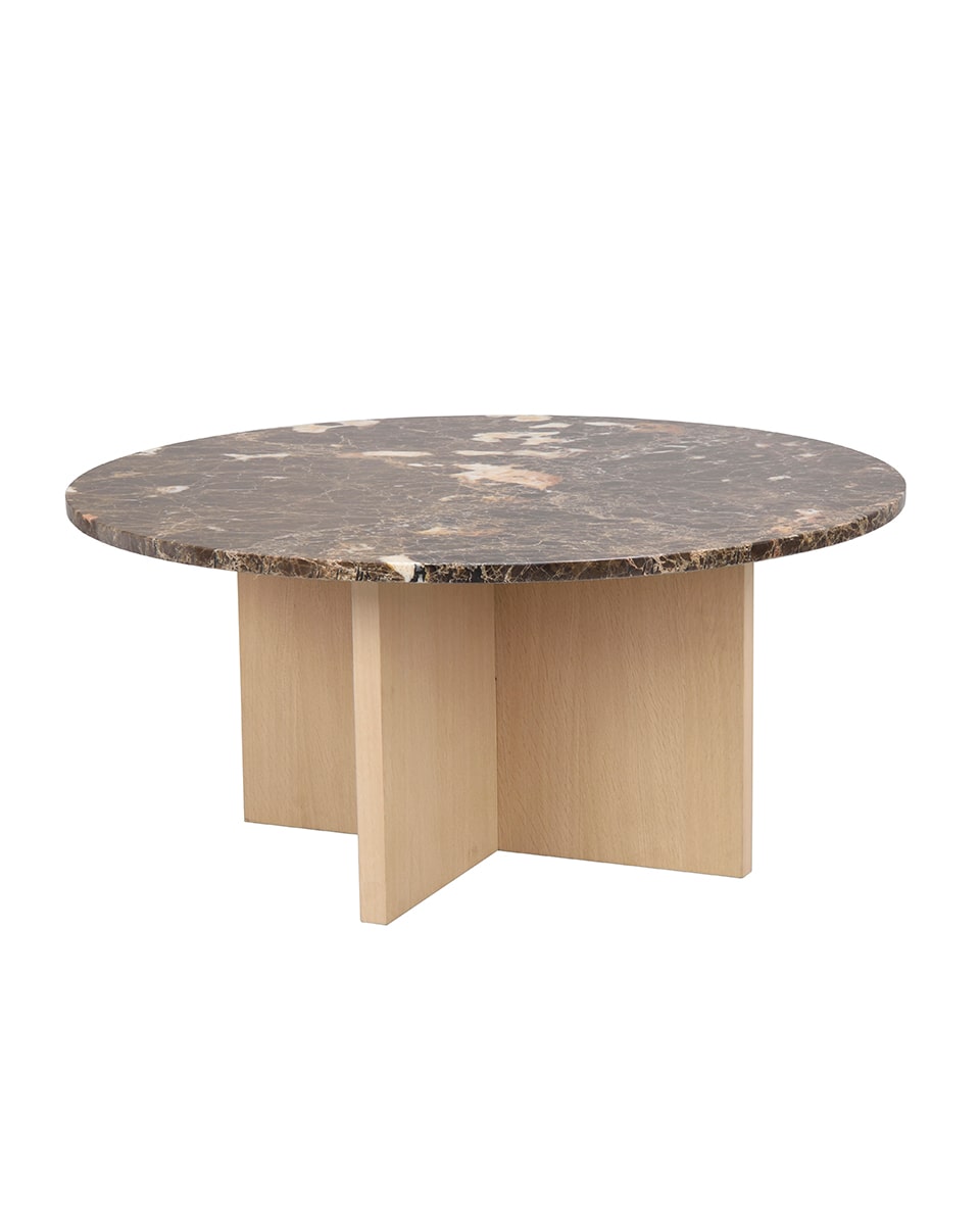 שולחן קפה עגול Brooks - Idana Furniture