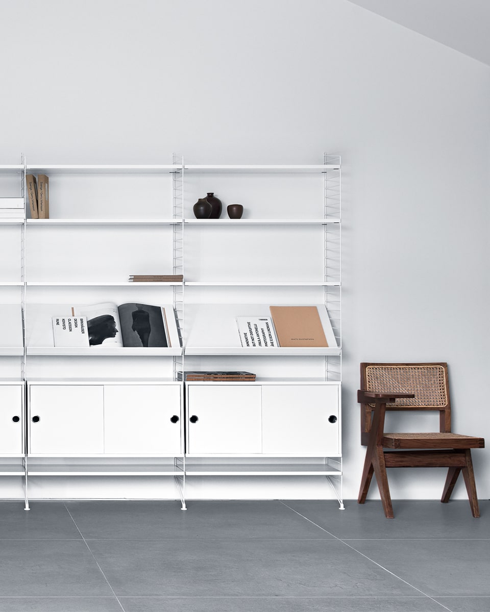 ספרייה מודולרית רחבה - Idana Furniture