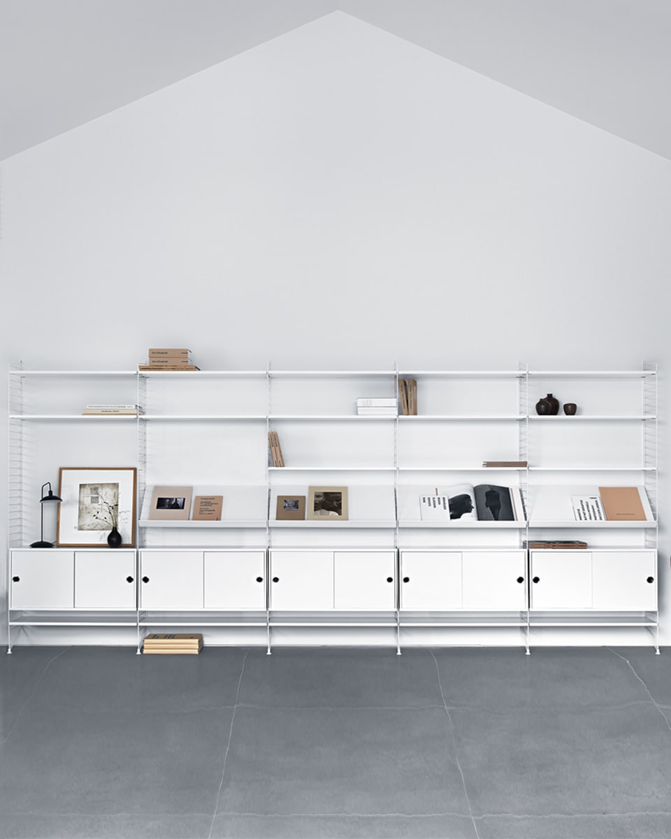 ספרייה מודולרית רחבה - Idana Furniture