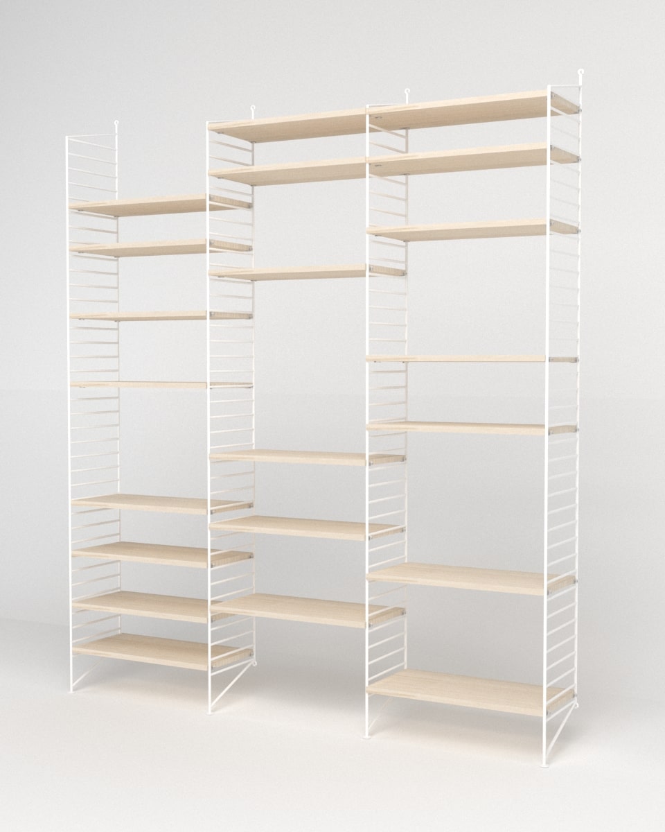 ספריית מדפים נורדית - Idana Furniture