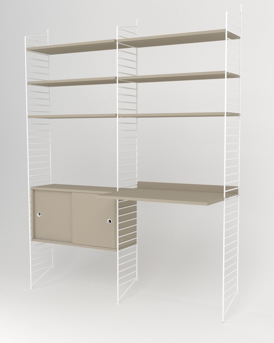 עמדת עבודה ומדפים - Idana Furniture