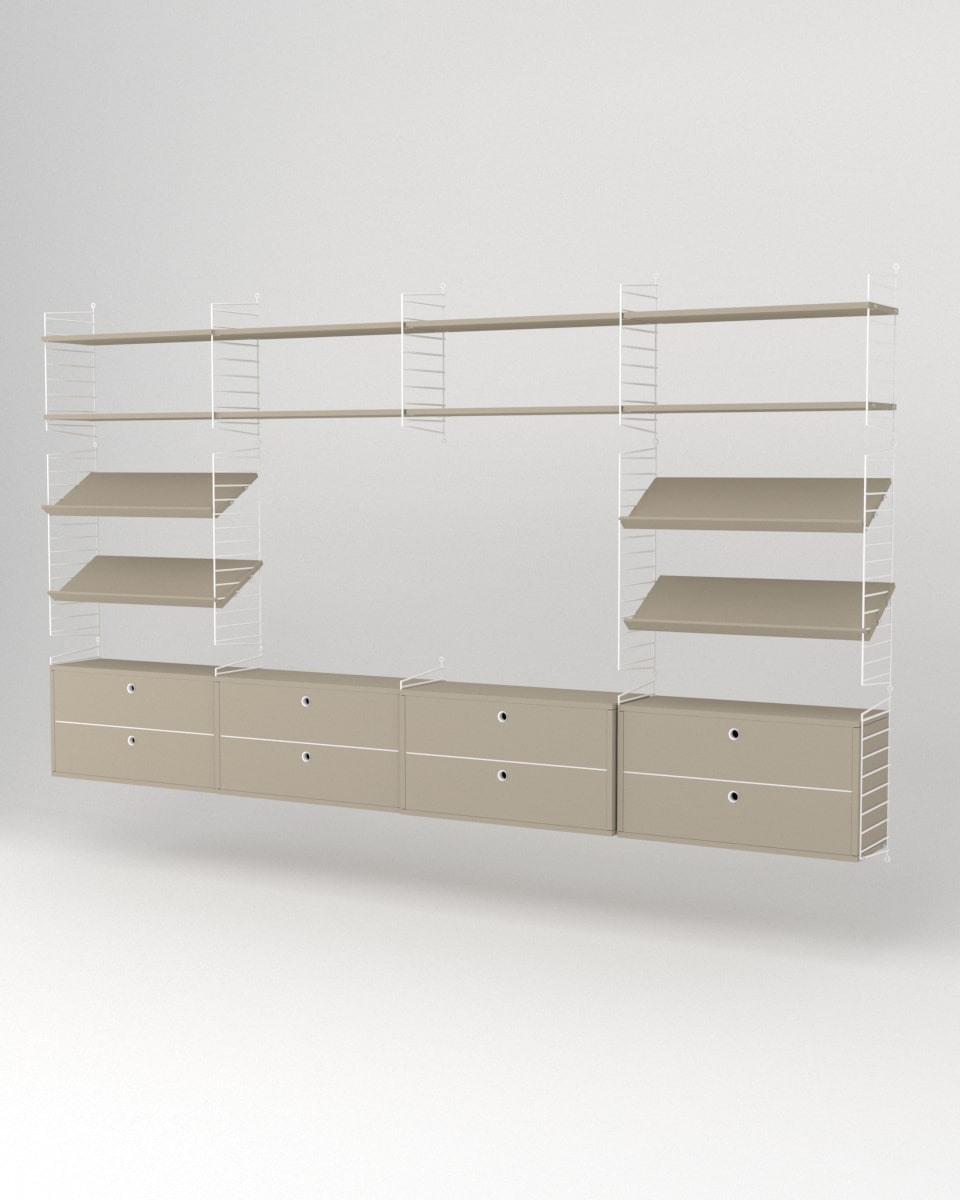 מזנון טלויזיה תלוי גדול - Idana Furniture