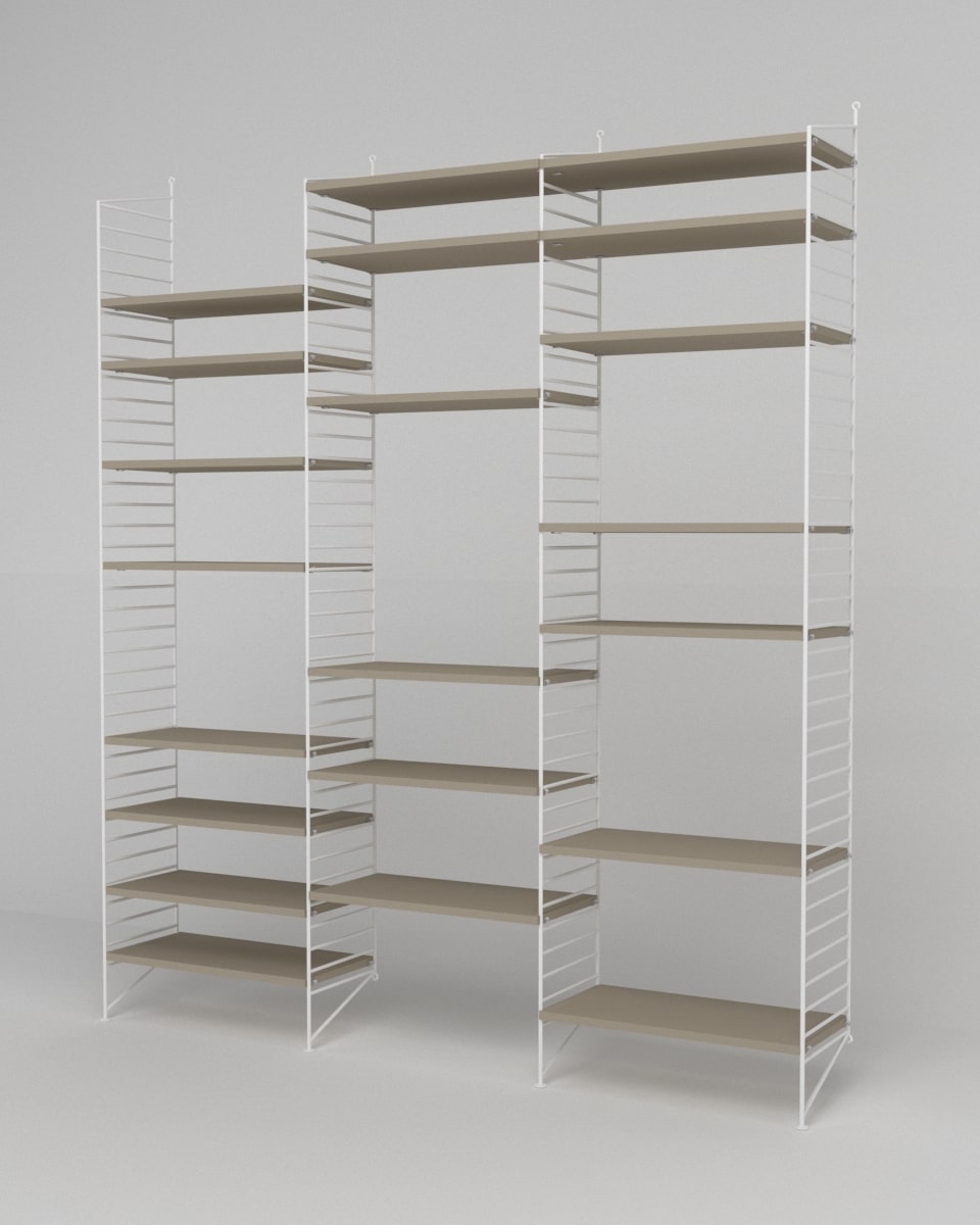 ספריית מדפים נורדית - Idana Furniture