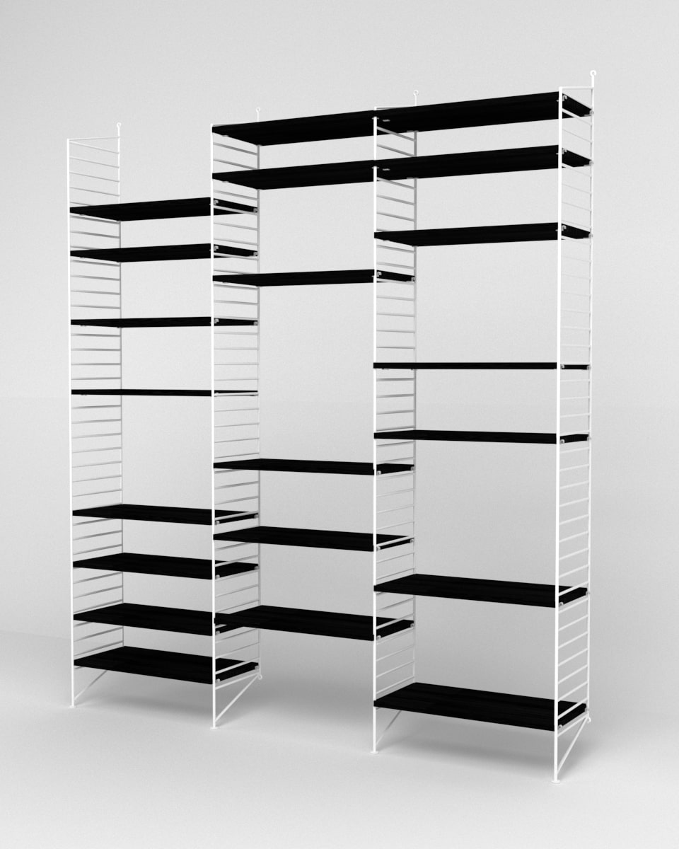 ספריית מדפים נורדית - Idana Furniture