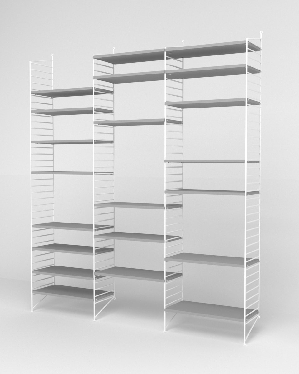 ספריית מדפים נורדית - Idana Furniture