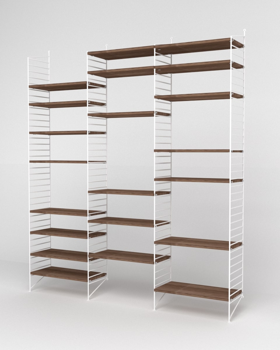 ספריית מדפים נורדית - Idana Furniture