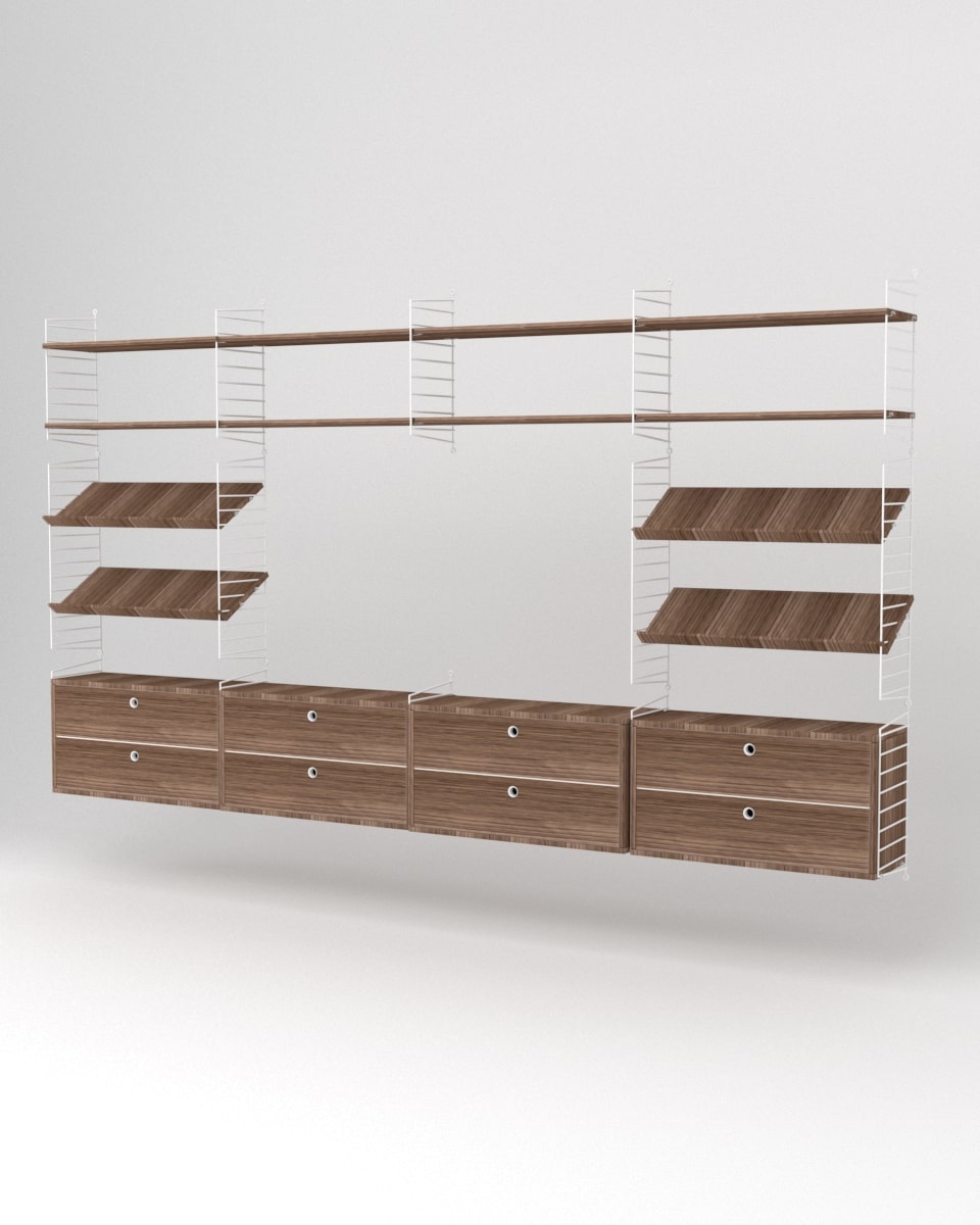 מזנון טלויזיה תלוי גדול - Idana Furniture