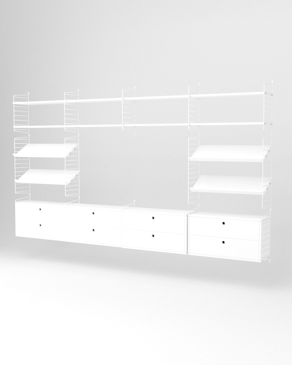 מזנון טלויזיה תלוי גדול - Idana Furniture