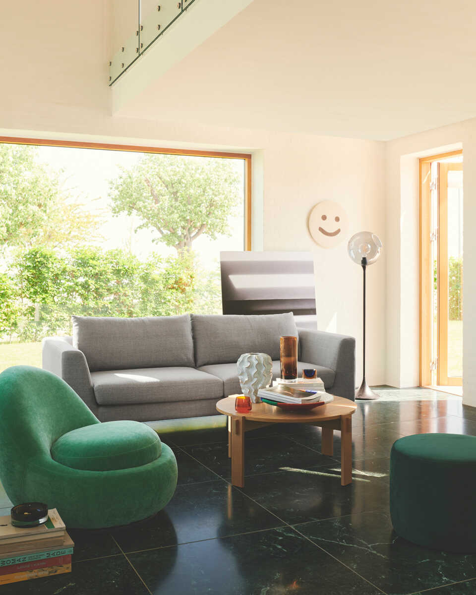 שולחן קפה עגול Carlo - Idana Furniture