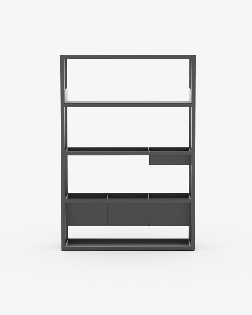 ספריית Lap Shelving medium - Idana Furniture