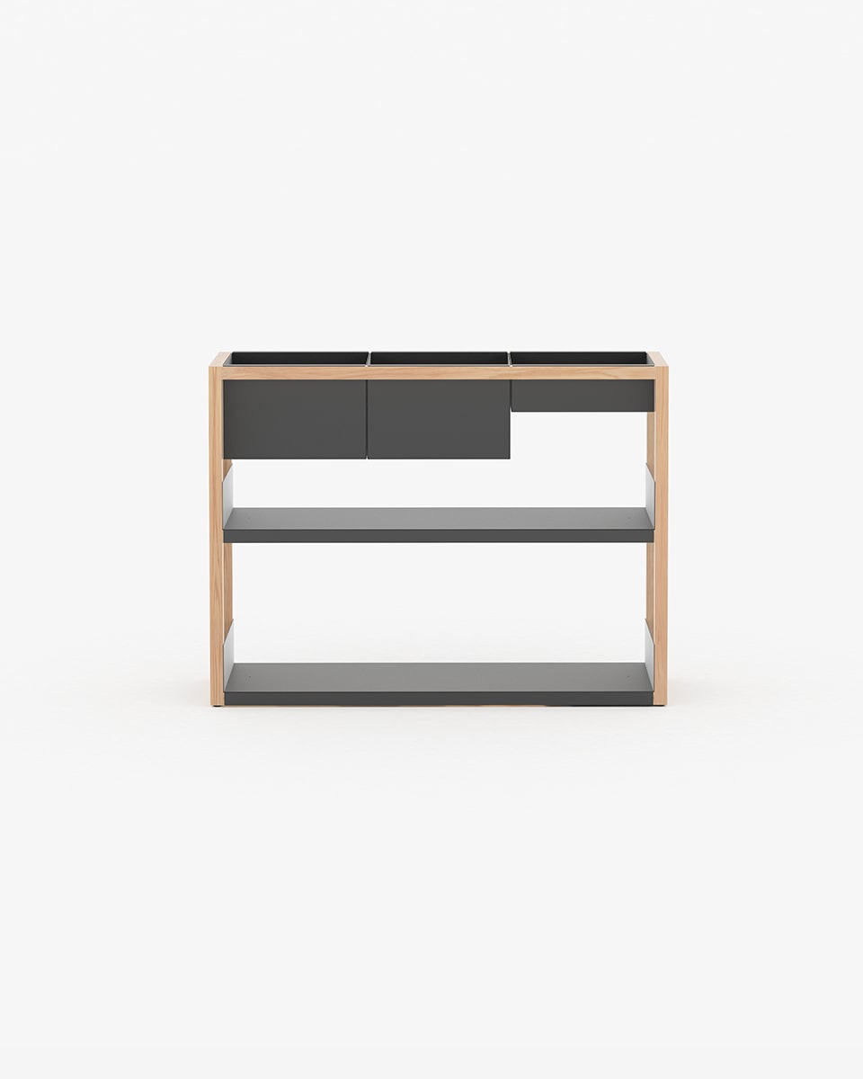 ספריית Lap Shelving low - Idana Furniture