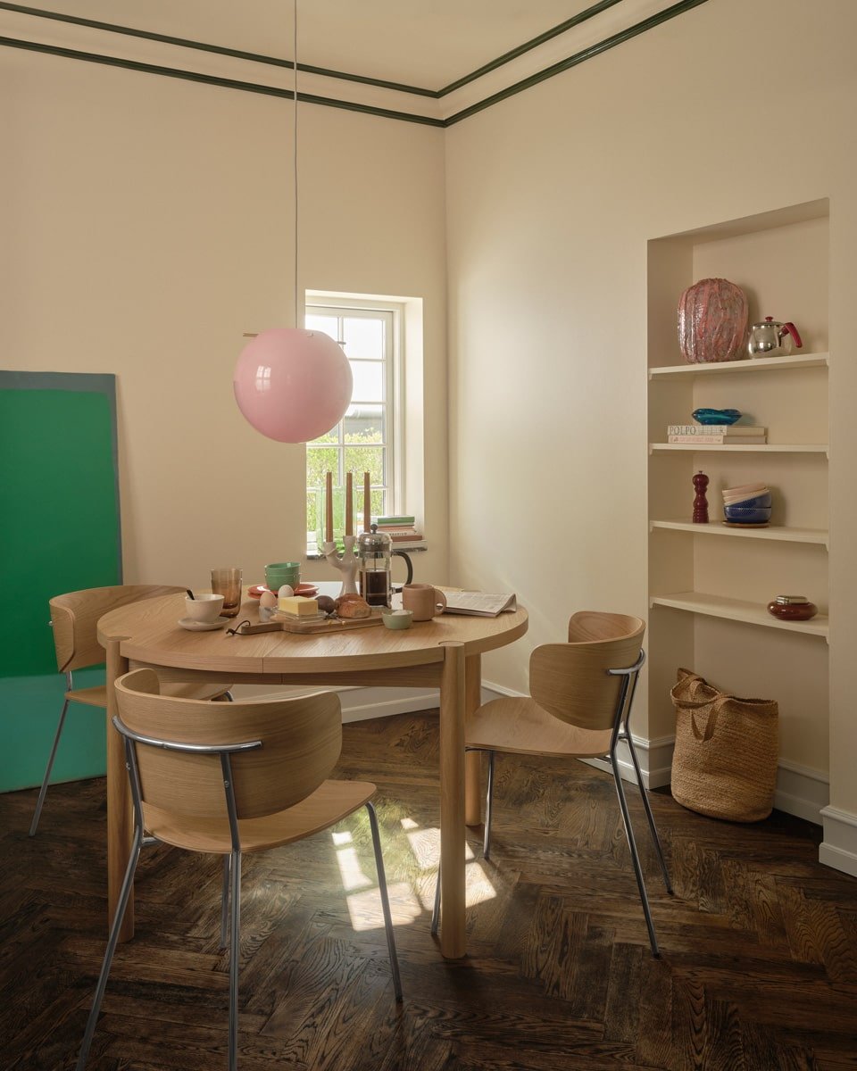 שולחן עגול נפתח 120 - 220 Owen - Idana Furniture