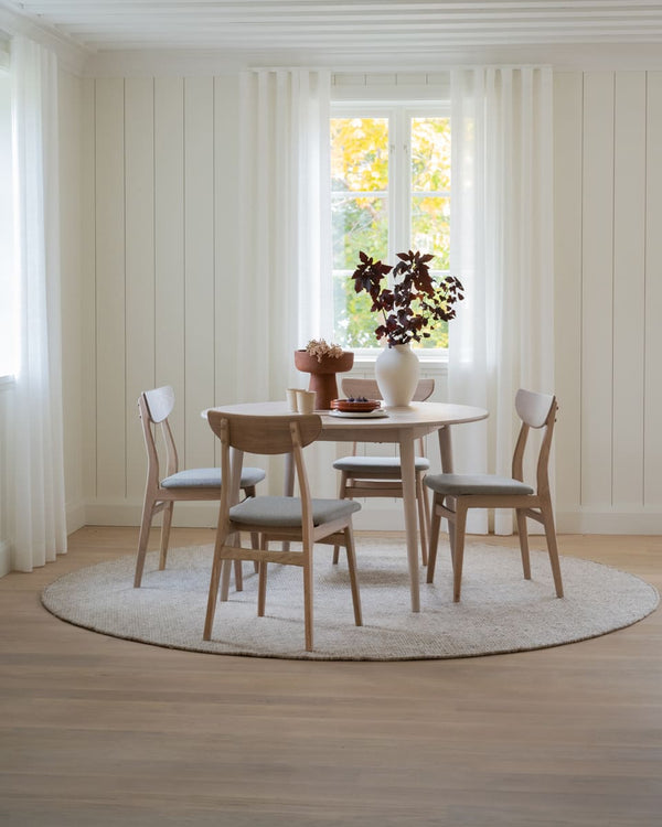 שולחן אוכל עגול נפתח Tyler - Idana Furniture