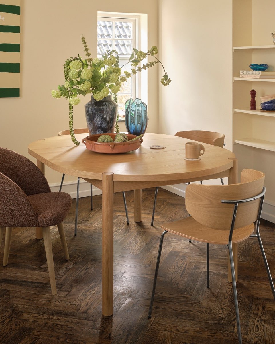 שולחן עגול נפתח 120 - 220 Owen - Idana Furniture