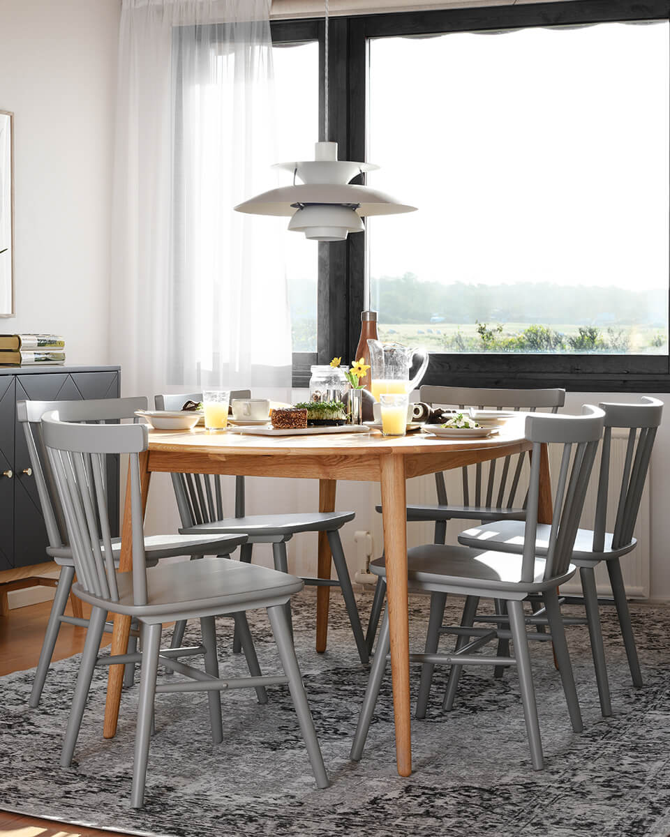 שולחן אוכל אובלי Tyler - Idana Furniture