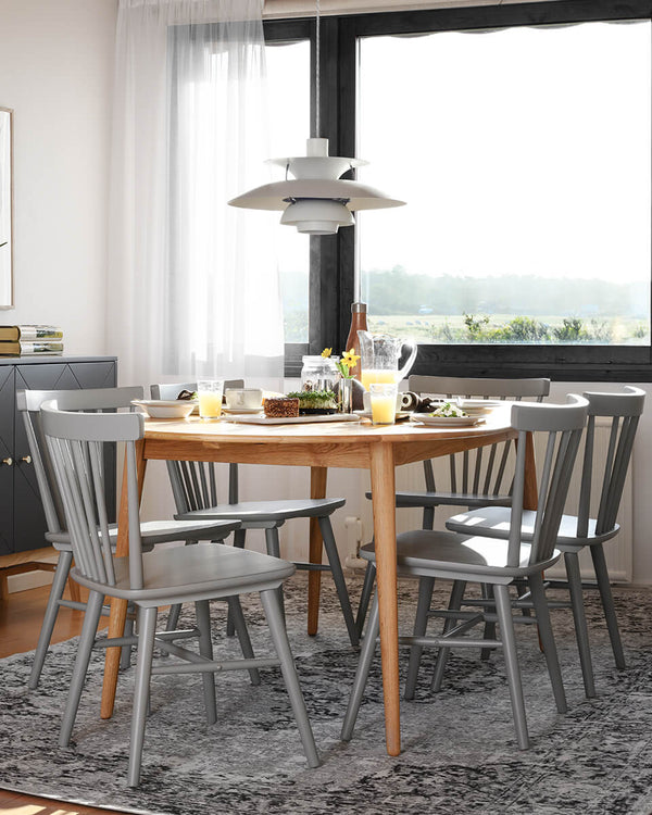 שולחן אוכל אובלי Tyler - Idana Furniture