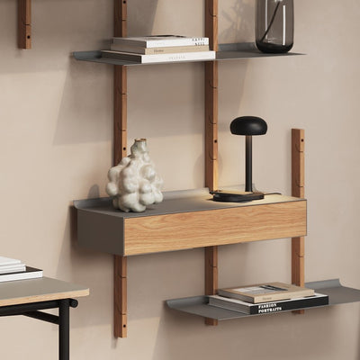 קומבינציית מדפי סמייל ומגירה - Idana Furniture
