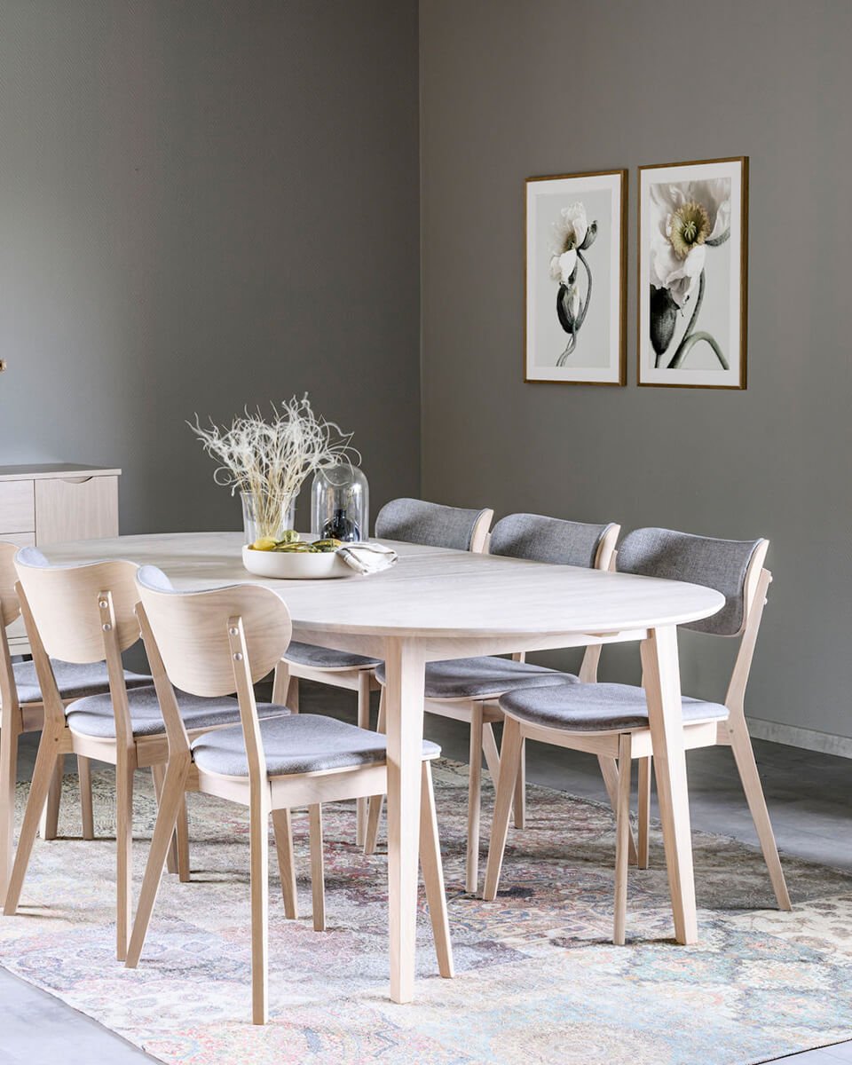 שולחן אוכל אובלי Filippa - Idana Furniture