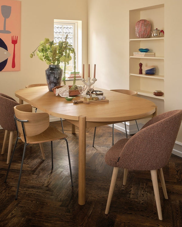 שולחן עגול נפתח 120 - 220 Owen - Idana Furniture