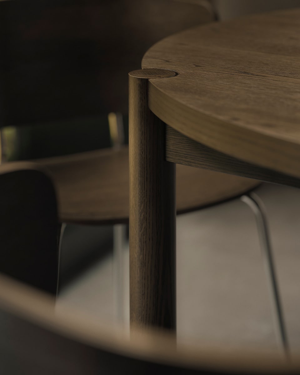 שולחן עגול נפתח 120 - 220 Owen - Idana Furniture