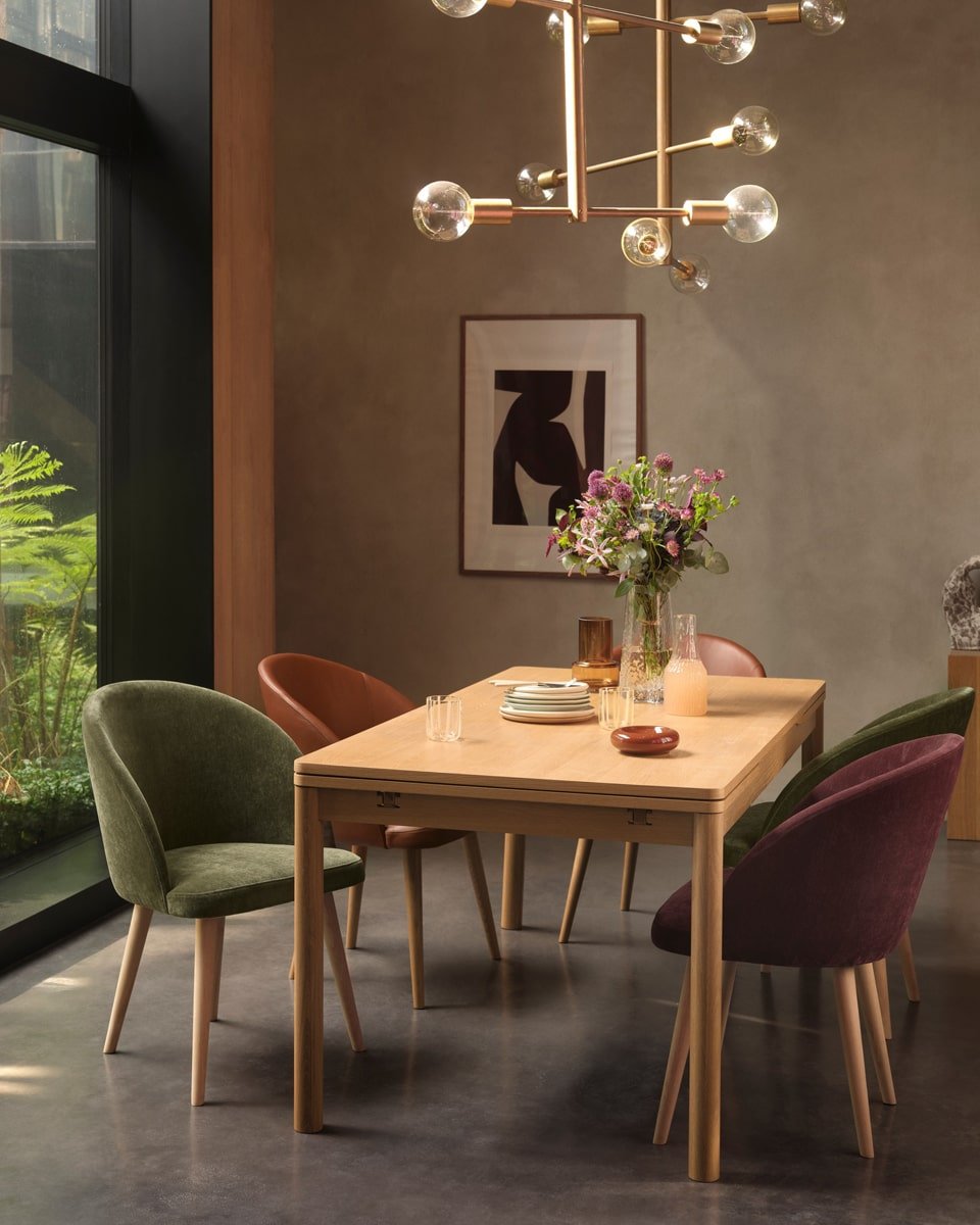 שולחן אוכל נפתח Bradley - Idana Furniture