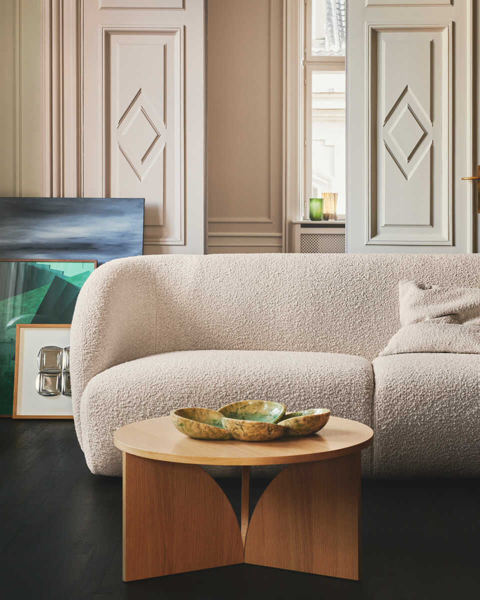 שולחן קפה עגול Cece - Idana Furniture