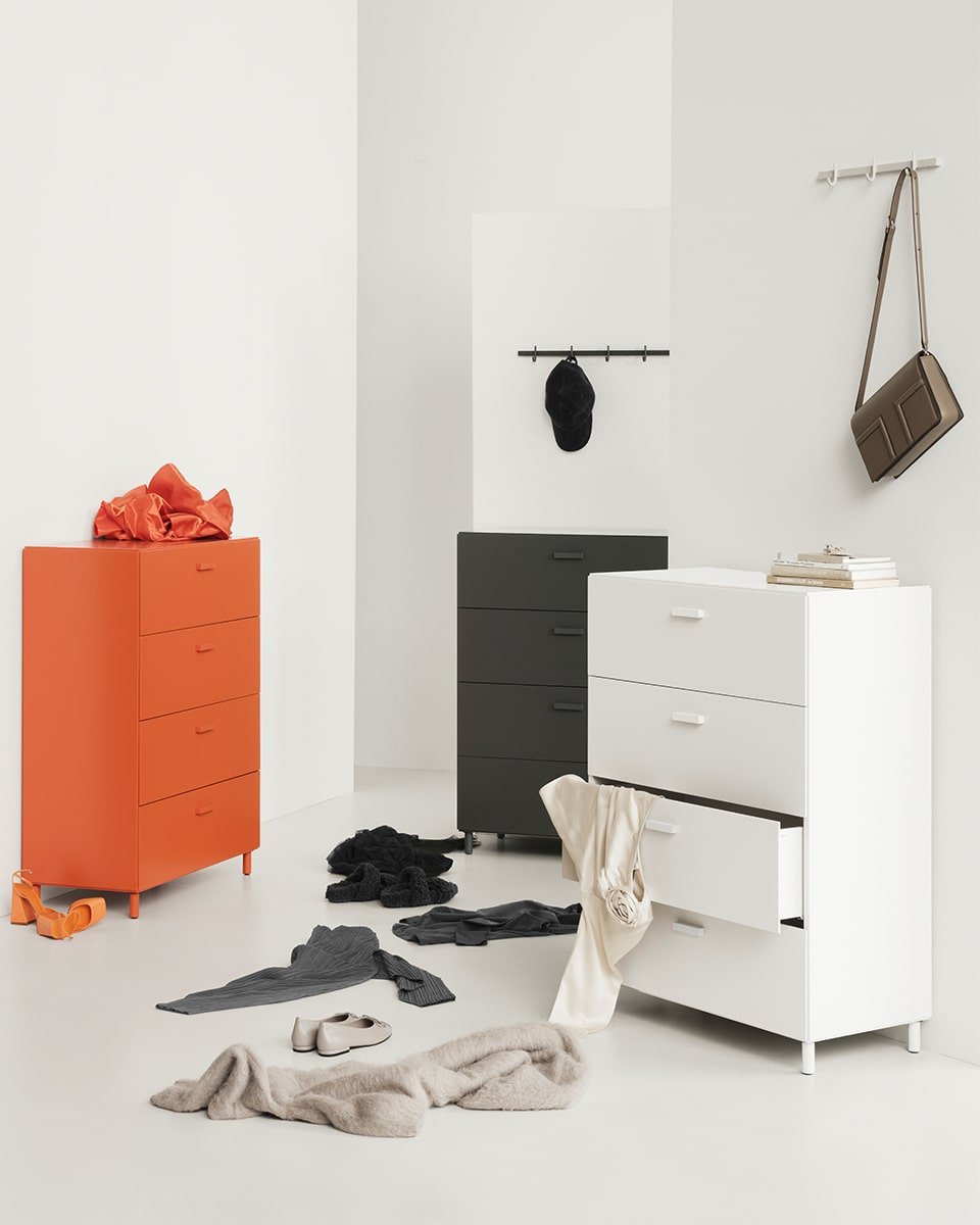 שידת מגירות Relief רחבה - Idana Furniture