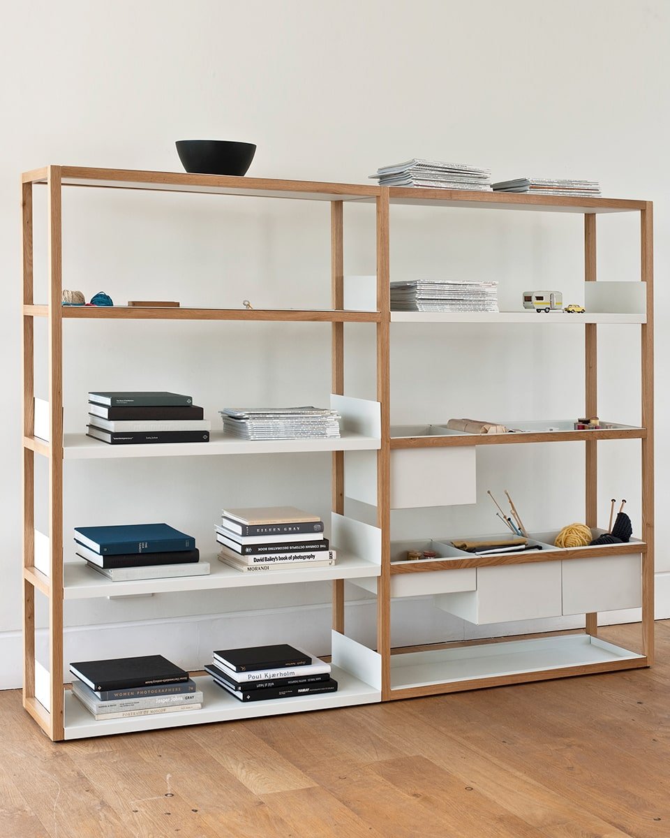 ספריית Lap Shelving medium - Idana Furniture