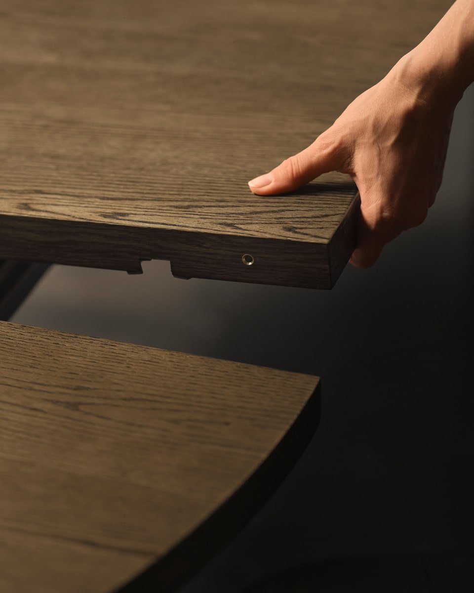 שולחן עגול נפתח 120 - 220 Owen - Idana Furniture