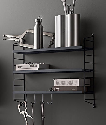 סט מדפי Pocket String מתכת - Idana Furniture