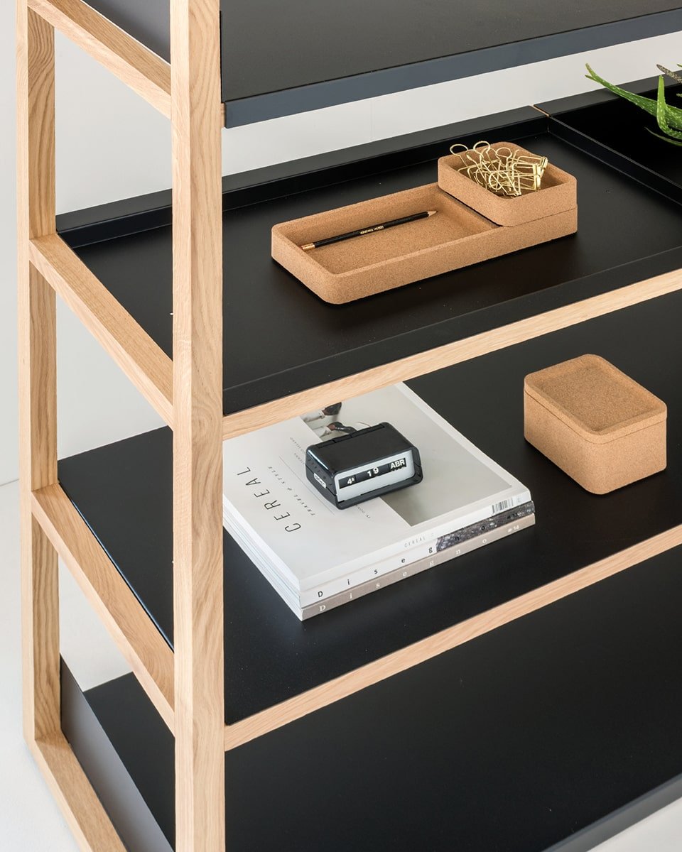 ספריית Lap Shelving medium - Idana Furniture