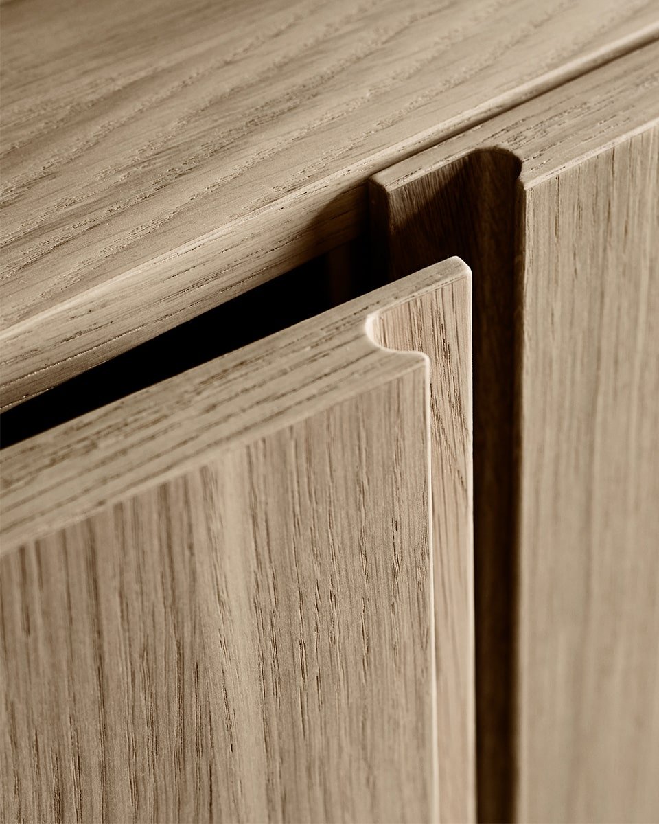 ספריית מדפים רחבה Pira תלוית קיר - Idana Furniture