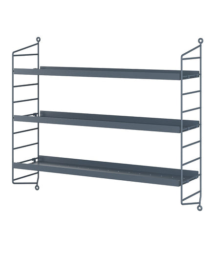 סט מדפי Pocket String מתכת - Idana Furniture