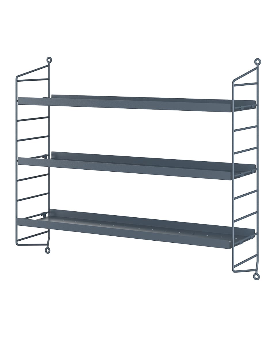סט מדפי Pocket String מתכת - Idana Furniture