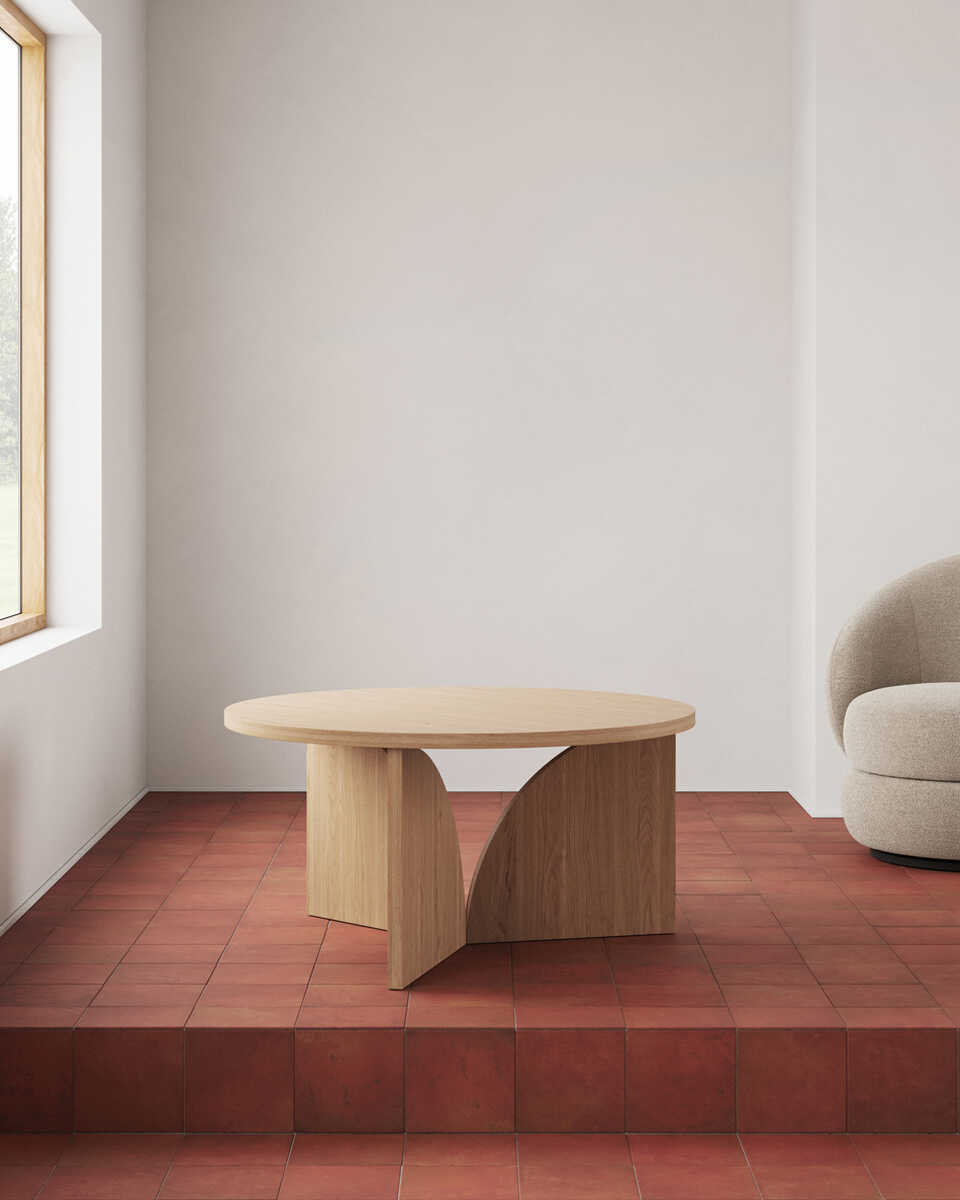 שולחן קפה עגול Cece - Idana Furniture