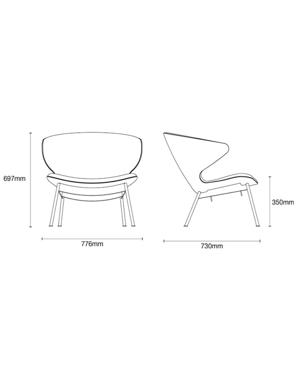 כורסת לאונג' Ella - Idana Furniture