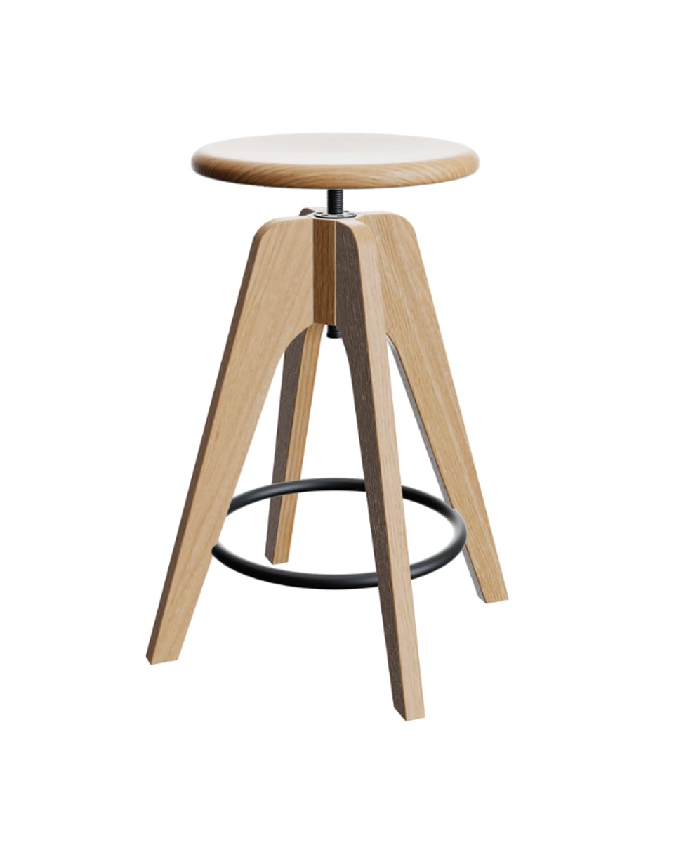 כסא בר מתכוונן Tommy - Idana Furniture