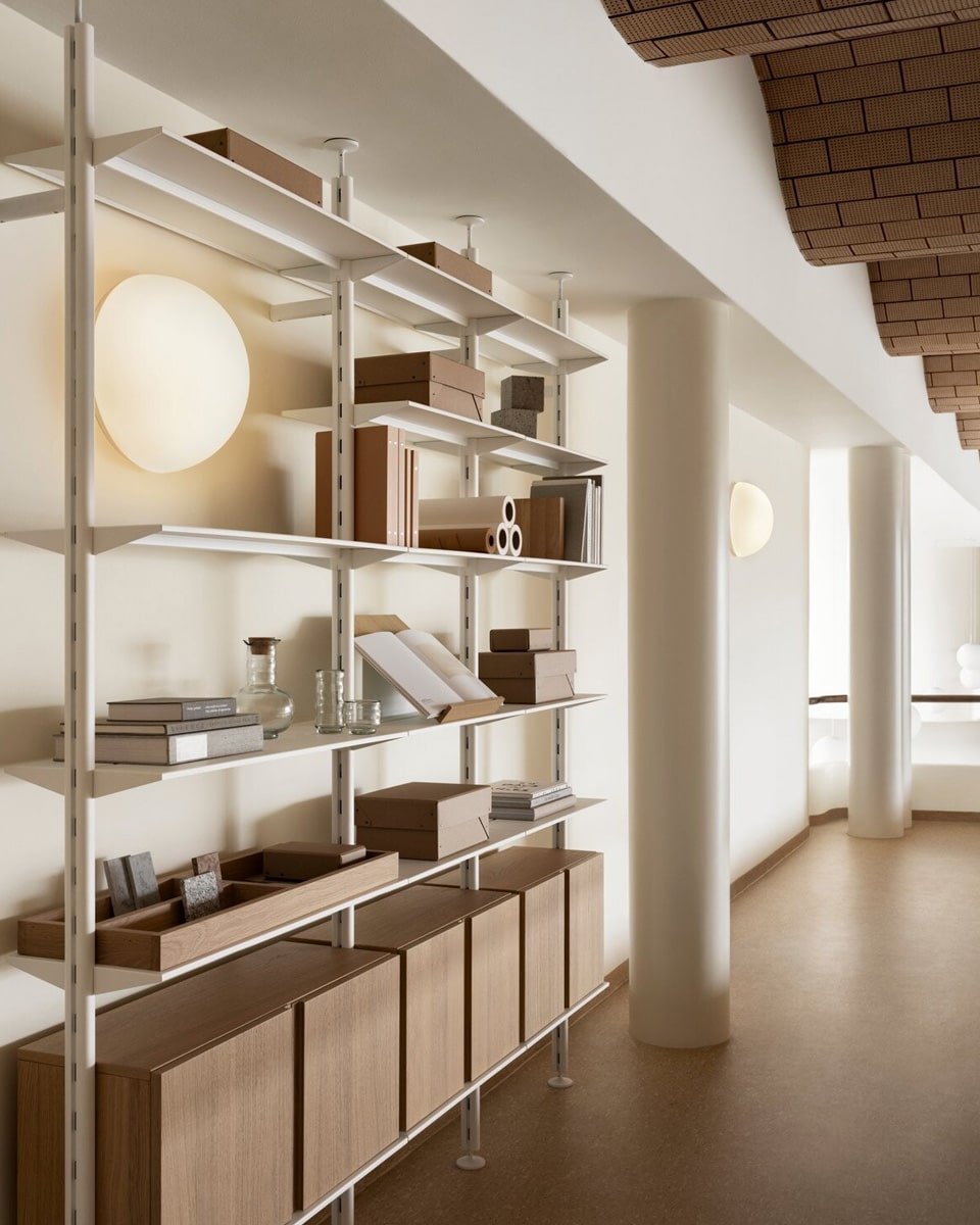 ספריית מדפים נורדית PIRA - Idana Furniture