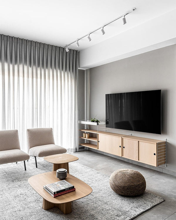 מזנון טלויזיה ומדף מתכת - Idana Furniture