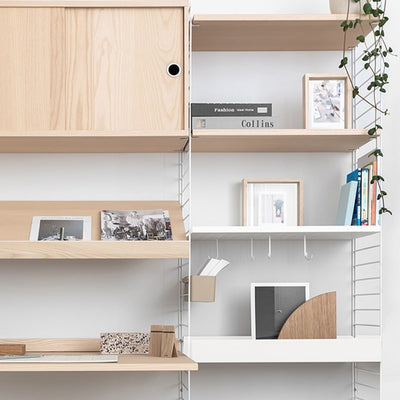 עמדת עבודה משולבת אחסון - Idana Furniture