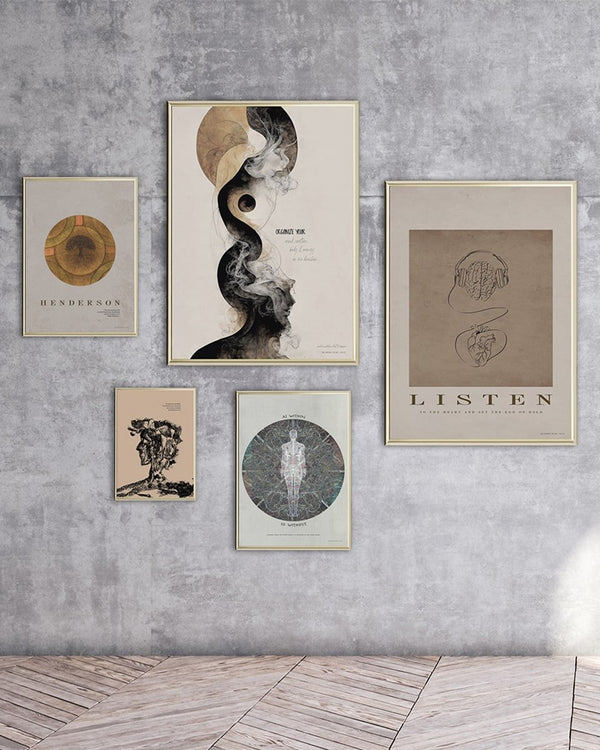 פוסטר Listen - Idana Furniture
